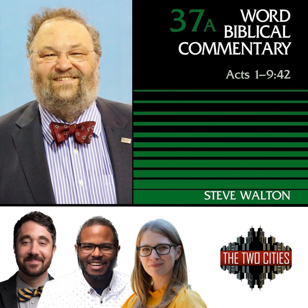 The Two Cities (@thetwocities) on Twitter photo NEW EPISODE w/ Prof Steve Walton, Senior Research Fellow in New Testament <a href="/trinity_bristol/">Trinity College</a>, and the author of Acts 1–9:42 in the Word Biblical Commentary series (<a href="/ZonderAcademic/">Zondervan Academic</a>).
Check it out!
podcasts.apple.com/us/podcast/the… NEW EPISODE w/ Prof Steve Walton, Senior Research Fellow in New Testament <a href="/trinity_bristol/">Trinity College</a>, and the author of Acts 1–9:42 in the Word Biblical Commentary series (<a href="/ZonderAcademic/">Zondervan Academic</a>).
Check it out!
podcasts.apple.com/us/podcast/the…