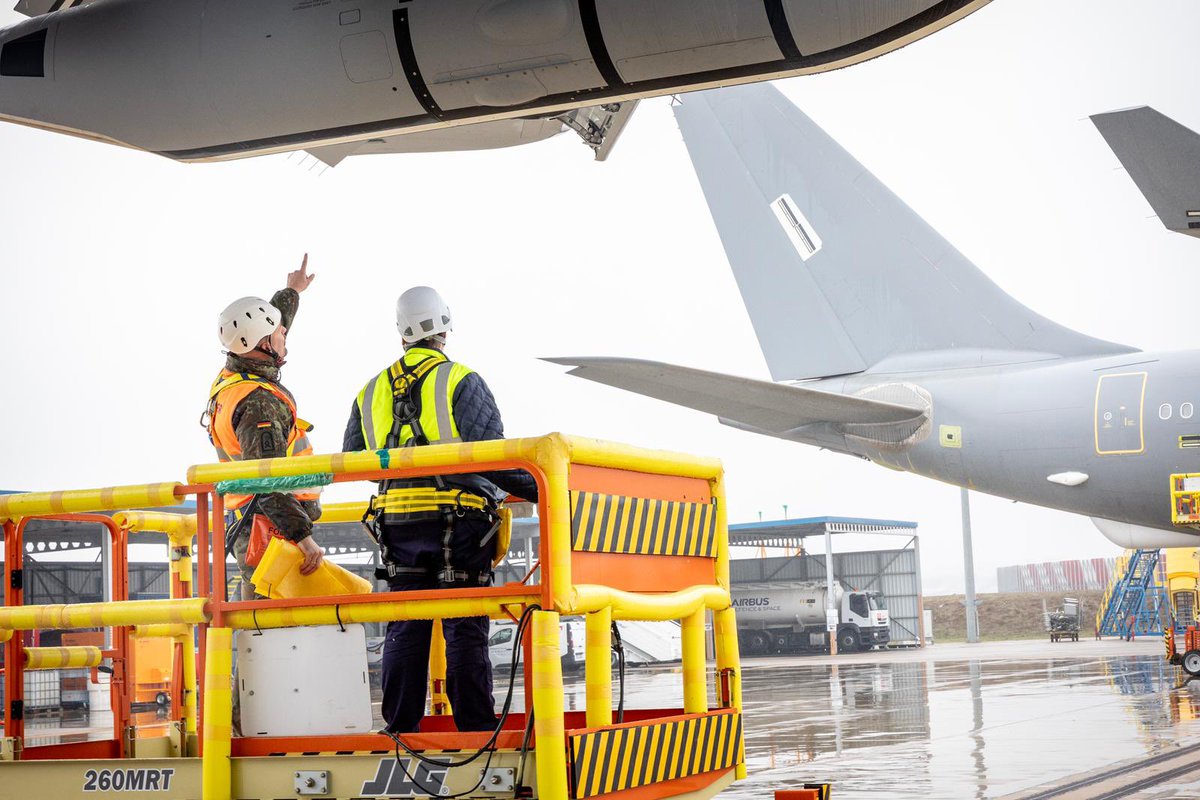 Another milestone has been reached. Welcome home #T062! Our 9th #A330MRTT ✈️ just arrived in Cologne and is ready to support our Fleet. 
Thanks to all who contributed to this achievement.