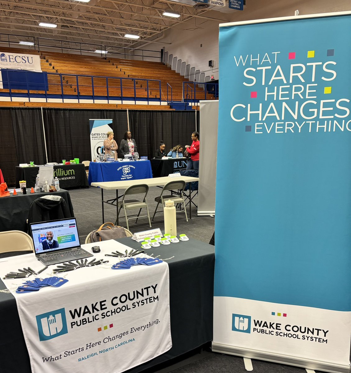 Sherri Morris (@sherri_morris1) on Twitter photo Hello from <a href="/ECSU/">Elizabeth City State University</a>! Come see me and let me show you how to begin your <a href="/WCPSS/">Wake County Public School System</a> career! <a href="/recruitwcpss/">WCPSS Recruitment</a> Hello from <a href="/ECSU/">Elizabeth City State University</a>! Come see me and let me show you how to begin your <a href="/WCPSS/">Wake County Public School System</a> career! <a href="/recruitwcpss/">WCPSS Recruitment</a>
