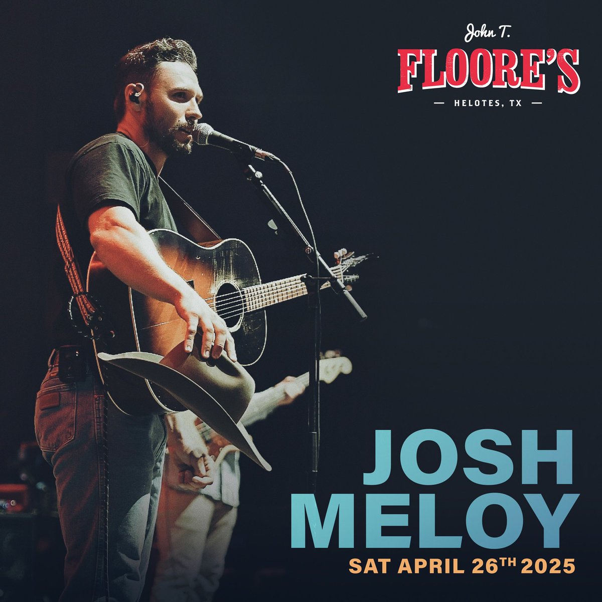 John T. Floore's (@floores) on Twitter photo On Sale Now! Saturday, April 26! Don’t miss your chance to see <a href="/JoshMeloyMusic/">Josh Meloy</a> back at Floore’s with special guest Trenton Fletcher! Get your tickets here: bit.ly/41fPrio On Sale Now! Saturday, April 26! Don’t miss your chance to see <a href="/JoshMeloyMusic/">Josh Meloy</a> back at Floore’s with special guest Trenton Fletcher! Get your tickets here: bit.ly/41fPrio