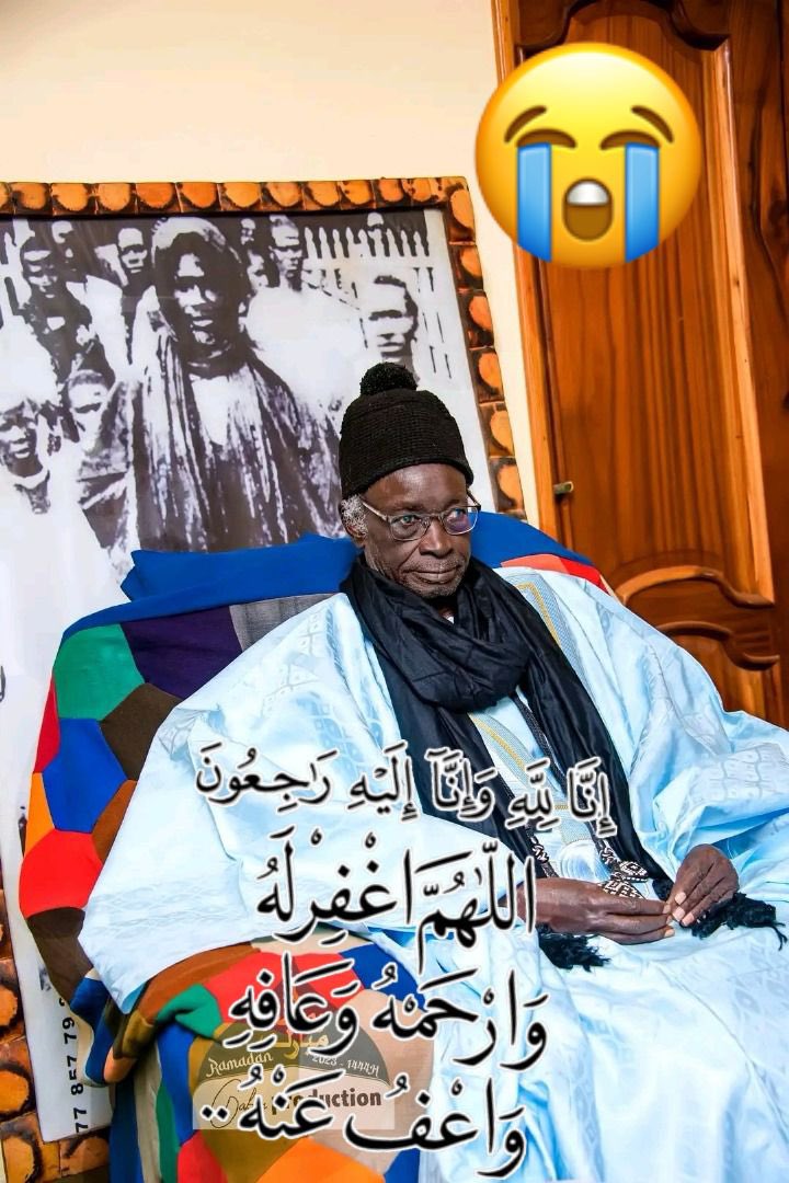 MamadMoustapha's tweet image. Touba en deuil : #Serigne #Amdy #Modou Mbenda Fall, #Khalif des Baayfaal, a tiré sa révérence
