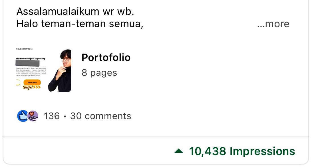 10.438 Impressions, 136 likes dan 30 f comments di LinkedIn and I'm still not receiving any emails!?!?? GOD PLS.. Susah banget nyari kerja di Indo huahhhhhh 😭