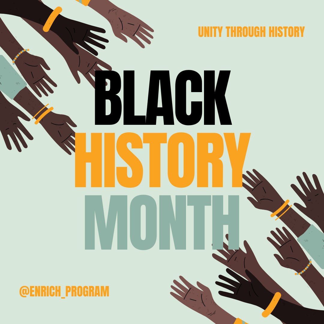 enrich_program's tweet image. Black History Month reminds us of the strength and resilience within our community, but it also calls us to prioritize our mental health. Let’s honor those who came before us by healing, growing, and supporting one another. 🖤✨ #BlackHistoryMonth #MentalHealthMatters