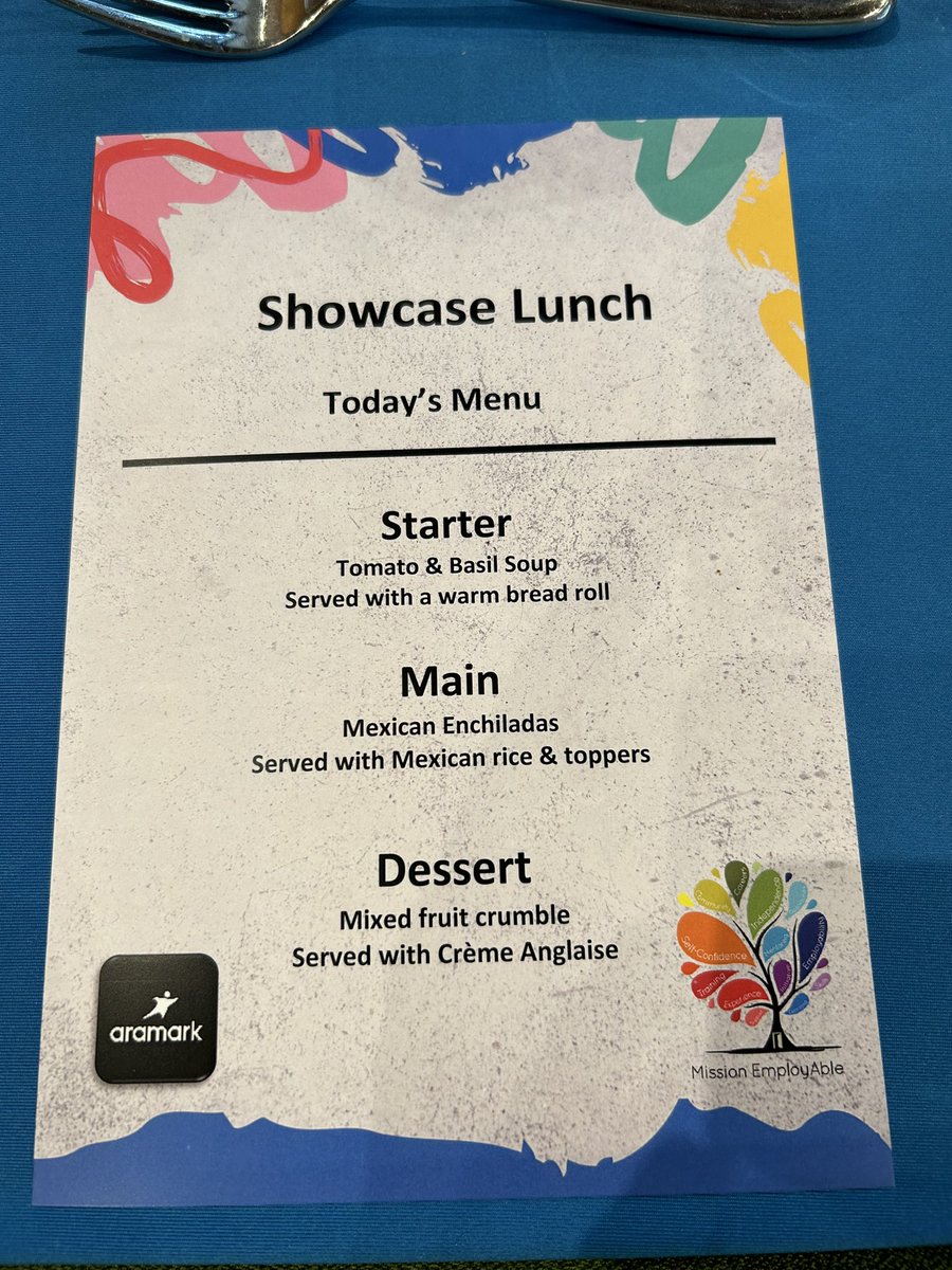 MEmployAble's tweet image. Four of our interns have worked with chefs Shaun &amp;amp; Sarah from @Aramark, to improve their culinary skills! 👨🏼‍🍳

And yesterday, we gathered for a showcase meal, made by our interns 👏

It's such a pleasure to collaborate with brilliant companies like Aramark! ☺️

#cookingskills