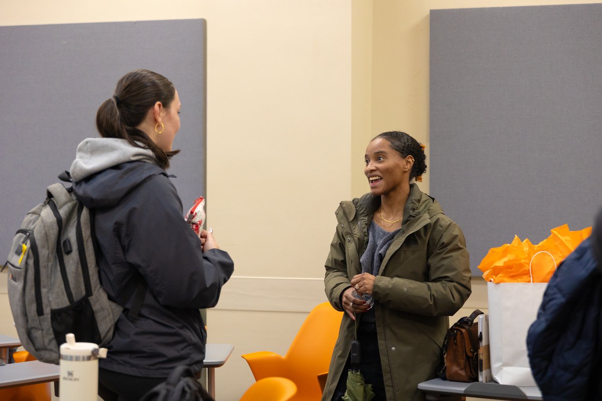 THANK YOU to UT alumna Jade Adams, founder of Oglewood Avenue, for sharing her entrepreneurial journey at Vol Court Session Two!

Missed it? No worries! Join us next week to hear from Justin D'Agostino, UT Engineering Career Coach &amp; owner of Café Lomez. See you there!