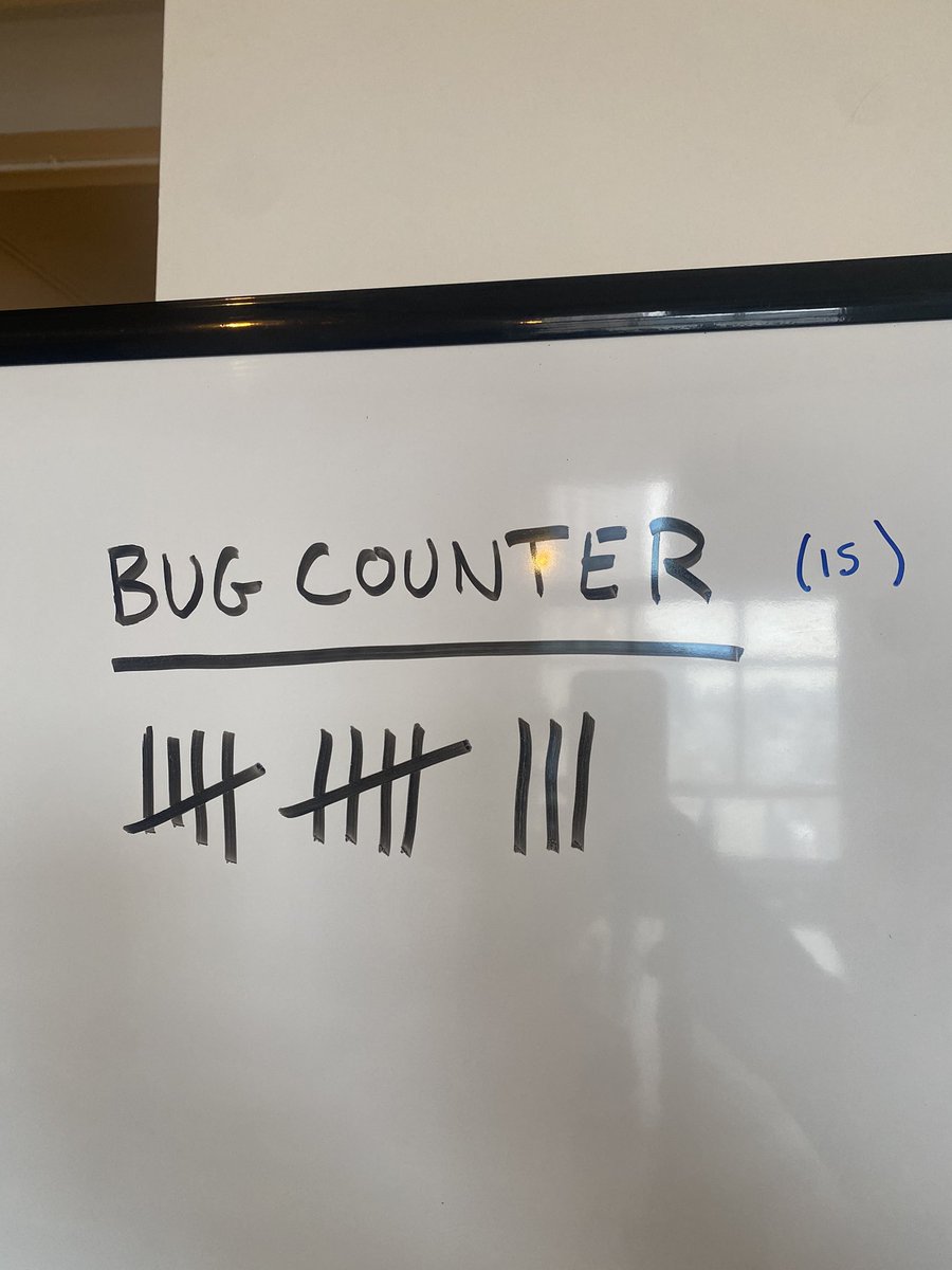 The team is qa-ing the entire product today…