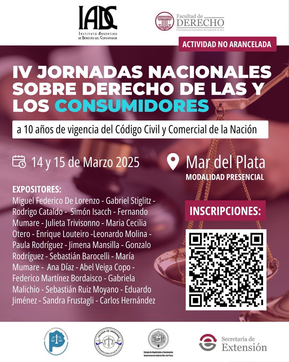Observatorio Argentino del Derecho de Consumo (@ounmdp) on Twitter photo 