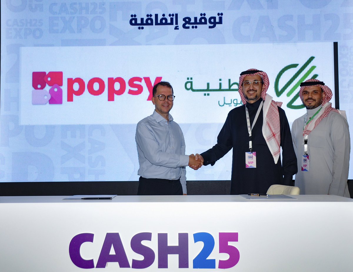 Cash Expo 2025 (@cash_exb) on Twitter photo توقيع اتفاقية تعاون بين <a href="/popsyapp/">Popsy: Buy Refurbished Electronics up to 70% Off</a> و <a href="/wfco_sa/">الوطنية للتمويل</a> ضمن معرض #كاش_إكسبو، لتمكين خدمات مالية أكثر كفاءة ومرونة. توقيع اتفاقية تعاون بين <a href="/popsyapp/">Popsy: Buy Refurbished Electronics up to 70% Off</a> و <a href="/wfco_sa/">الوطنية للتمويل</a> ضمن معرض #كاش_إكسبو، لتمكين خدمات مالية أكثر كفاءة ومرونة.