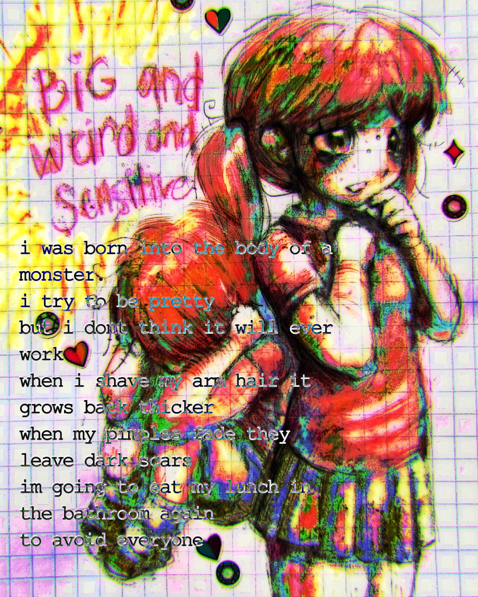 ieatedYuripizza's tweet image. middle school