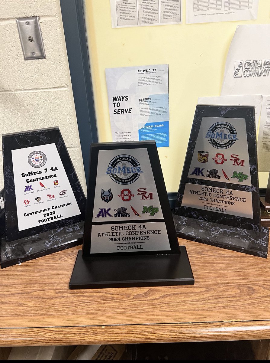 During the offseason, we told our guys what it takes to win a conference championship. Competing as the smallest school in the conference (1,600 enrollment), this title is a true testament to the hard work &amp; dedication of our players &amp; coaches. Proud of this squad! #CHAMPS