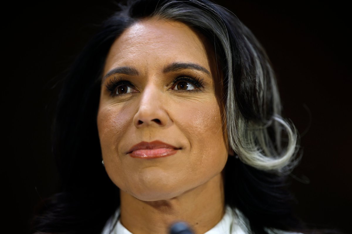 DailyCaller's tweet photo. 🚨BREAKING🚨 Tulsi Gabbard has been CONFIRMED by the Senate as Director of National Intelligence in a 52-48 vote.  

Mitch McConnell was the lone Republican to join every Democrat in voting no. https://t.co/wc3DQkauoV