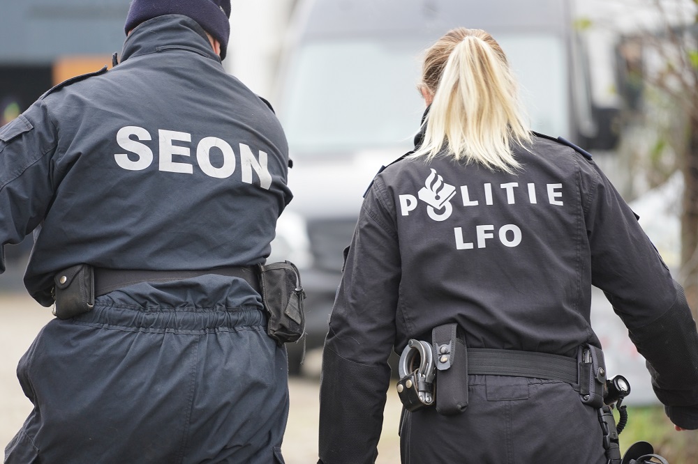 Drugslab aangetroffen in loods