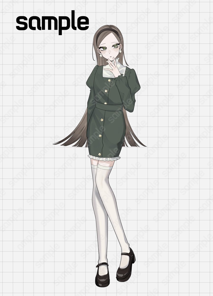 drw_66's tweet photo. 等身立ち絵サンプル https://t.co/LxwdBJqGKX