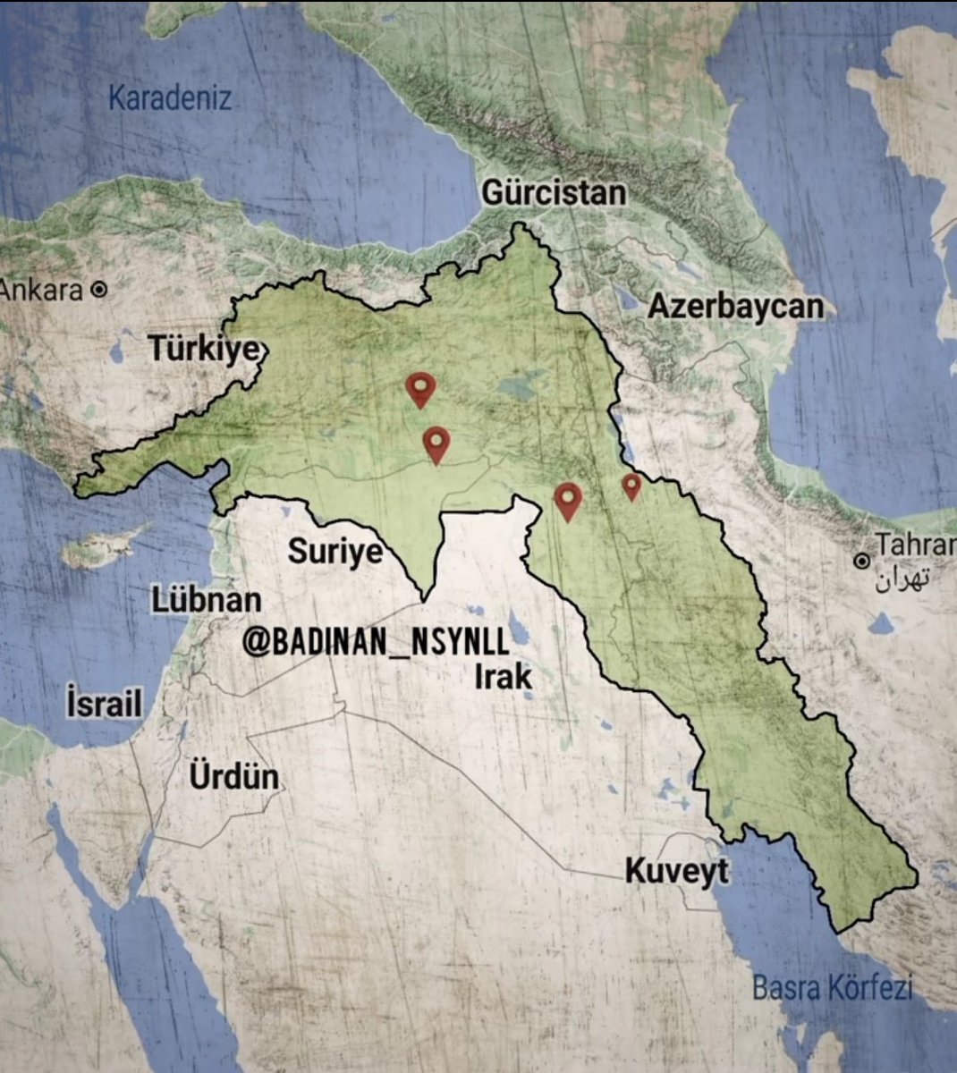 Kürtlere olan nefret ve düşmanlık onların kanlarının oluk oluk akmasıyla son bulacak ben şimdi ve her zaman  Kürtlerin yanındayım bîjî Kurdistan ✌️❤️