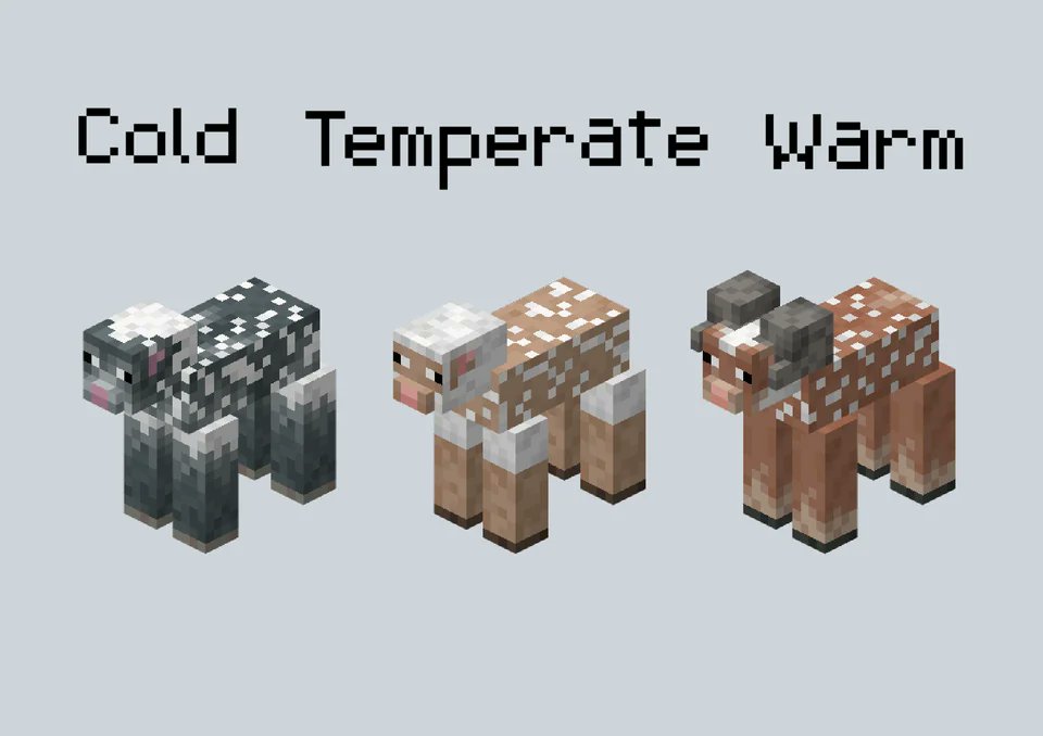 Here's how sheep variants COULD Have looked, courtesy of Key-Orchid8993