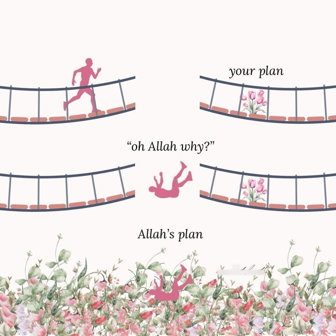 Allah's plan is better than your deepest desires.