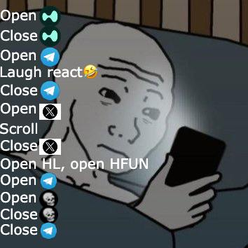 eltiodelbaneo's tweet photo. My life in a single image, I think mine and that of many of you 🤣🤣🤣

#hyperliquid https://t.co/celAGfhEeH