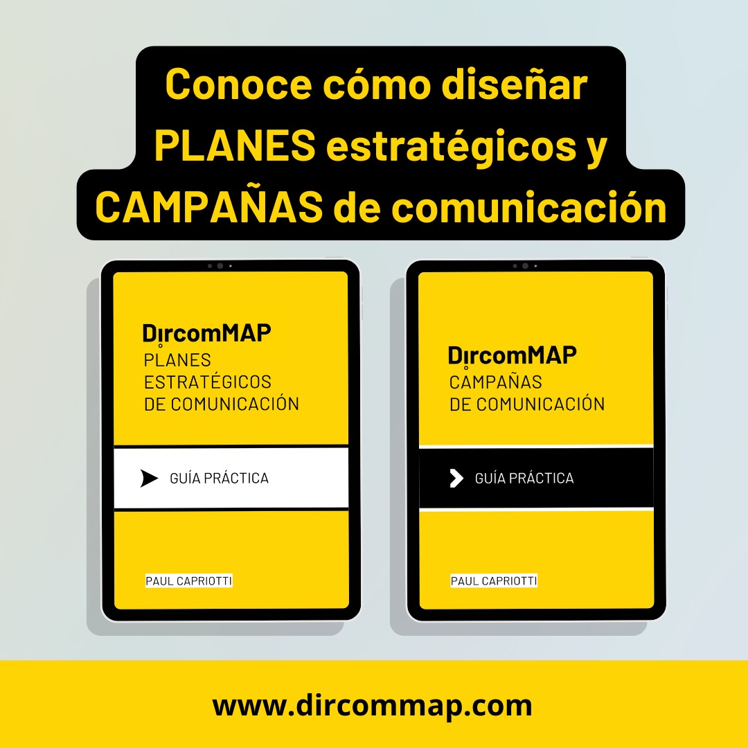 paulcapriotti's tweet photo. 🌟MIS NUEVOS LIBROS🌟
Conoce las etapas para diseñar Planes estratégicos y Campañas de comunicación.
Consíguelos gratis en https://t.co/KNtVmiAvVw #PaulCapriotti #PlanesDircomMAP #CampañasDircomMAP #DircomMAP https://t.co/OH5w2ZVyWO
