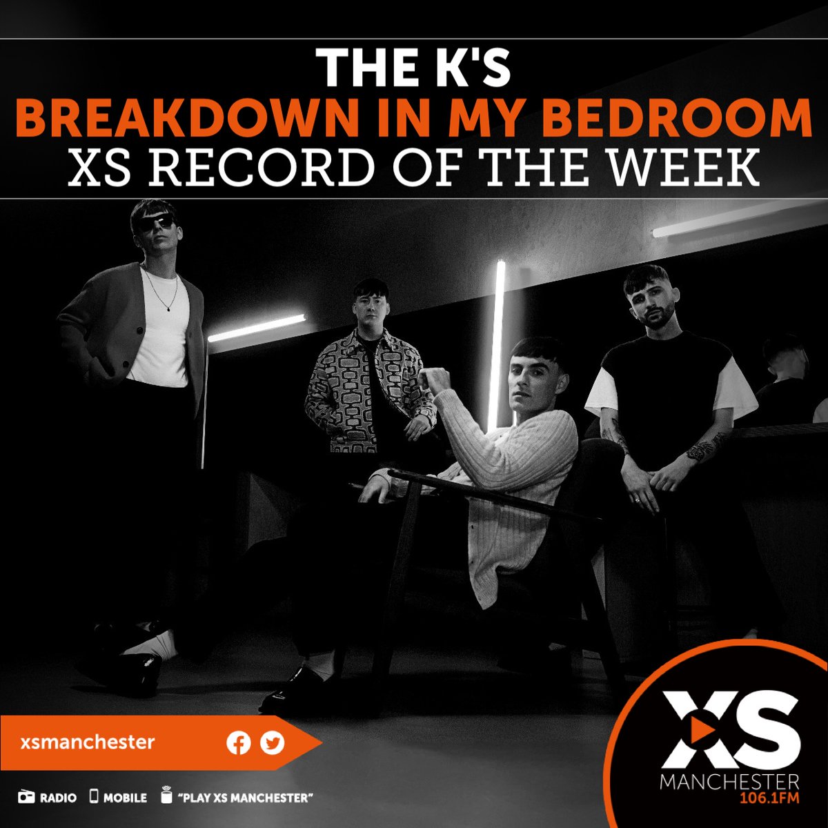 We've had a MASSIVE new tune from <a href="/TheKsUK/">THE K'S</a> as @Mr_jimbob's Record of the Week this week.

Sounded ace on the radio and now we're super-pumped for the new album coming this summer!!!

Last play for it NOW on #XSDrive.