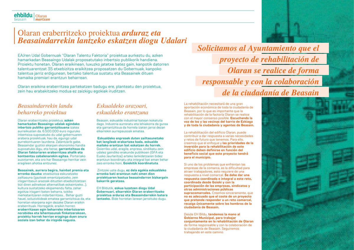 🗞️ 2025eko lehenengo aldizkaria irakurtzera gonbidatzen zaitugu

#beasain #herriamartxan