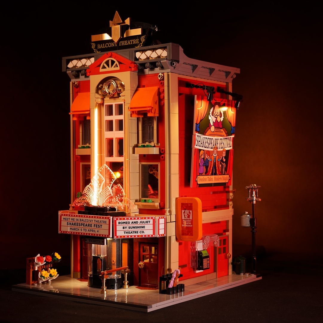 SuperHerosEtCie's tweet image. Balcony Theater, un nouveau set modulaire de FunWhole encore une fois époustouflant!
Zéro autocollants et un système d’éclairage hors du commun.

#funwhole #funwholeofficial #afol #legoalternative #briques #bricks #lego #legomodular @funwhole.official instagr.am/p/DF-sR2IiOZd/