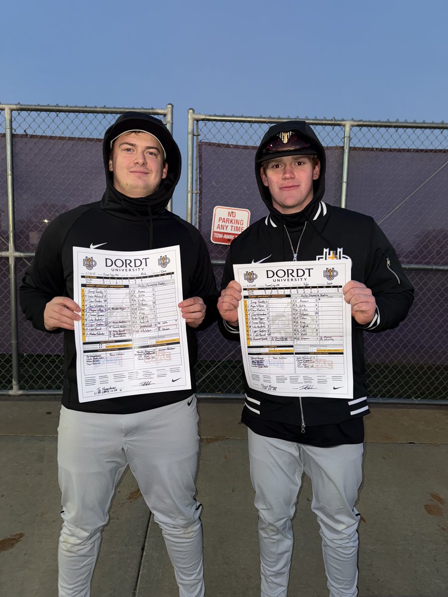 The Defenders took game 2 and game 3 this weekend from Avila. Your Game 2 MVP is Daniel Buteyn going 4 innings, 5Ks, 0 runs and the Win. Game 3 MVP is Ty Neugebauer going 2.1 innings, 1 Hit, 1K and picking up the Win. Congratulations! #DefenderWay