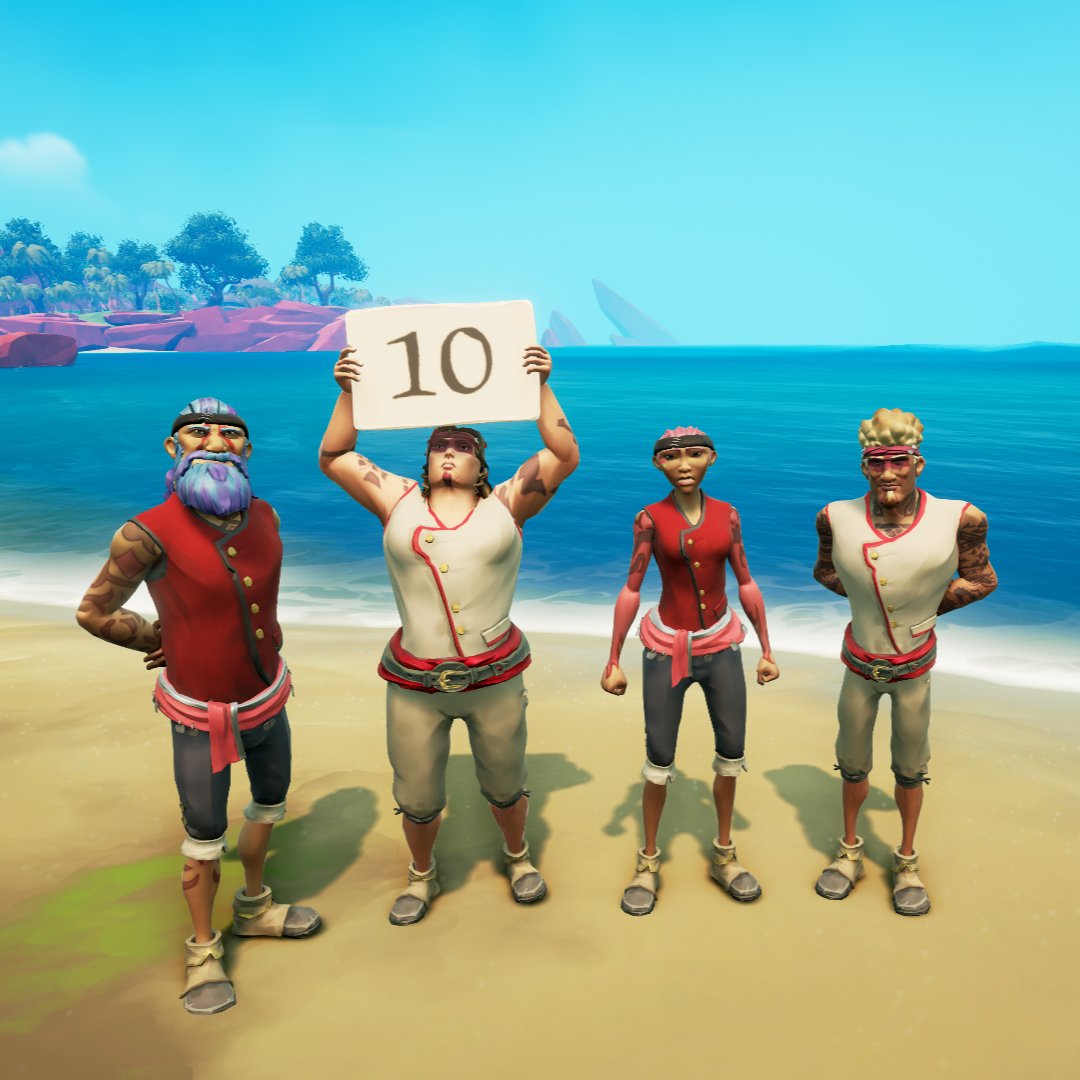 Culpur (@culpur) on Twitter photo Sport: Basketball Team (Away and Home Jerseys)
Theme: Sports Team
#StyleOfThieves
<a href="/SeaOfThieves/">Sea of Thieves</a>
#SeaOfThieves Sport: Basketball Team (Away and Home Jerseys)
Theme: Sports Team
#StyleOfThieves
<a href="/SeaOfThieves/">Sea of Thieves</a>
#SeaOfThieves