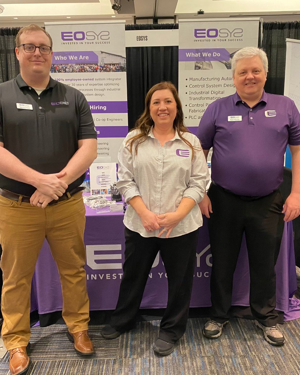 EOSYS (@eosysgroup) on Twitter photo Today we're on campus at @UofMemphis talking to students from the <a href="/UofMemphisEngr/">Memphis Engineering</a> about our co-op engineering program.
Interested in learning more about our co-op program? Check it out here: bit.ly/4aZd4i5 Today we're on campus at @UofMemphis talking to students from the <a href="/UofMemphisEngr/">Memphis Engineering</a> about our co-op engineering program.
Interested in learning more about our co-op program? Check it out here: bit.ly/4aZd4i5