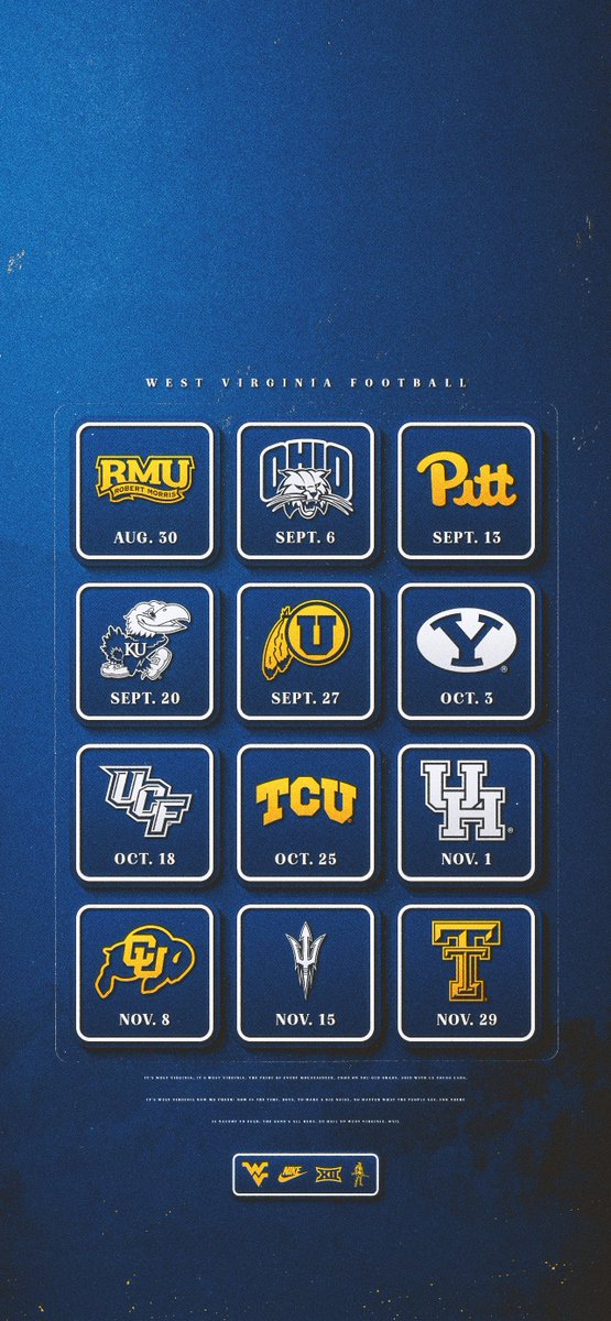 West Virginia Football tweet media