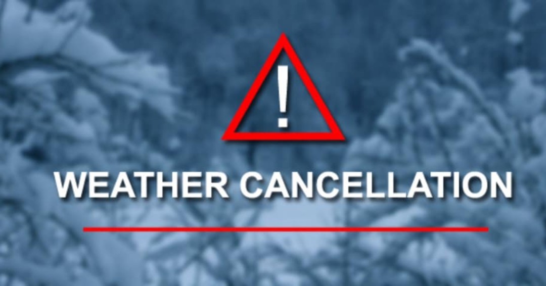 Due to inclement weather, ALL PROGRAMS are canceled this evening. The safety of our staff and students is our top priority. Stay safe!