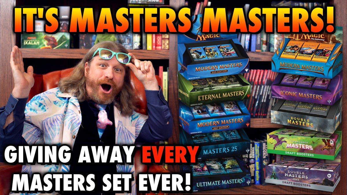 Tolarian Community College (@tolariancollege) on Twitter photo I'm giving away EVERY Masters set EVER! It's Masters Masters!
I'm giving TEN PEOPLE each one box of Masters from the entire history of Masters sets as a thank you!
Just donate in multiples of $4.00 to
<a href="/TransLifeline/">Trans Lifeline</a> until Feb 15 at 11am PST!
Donate---> give.translifeline.org/tolarian I'm giving away EVERY Masters set EVER! It's Masters Masters!
I'm giving TEN PEOPLE each one box of Masters from the entire history of Masters sets as a thank you!
Just donate in multiples of $4.00 to
<a href="/TransLifeline/">Trans Lifeline</a> until Feb 15 at 11am PST!
Donate---> give.translifeline.org/tolarian