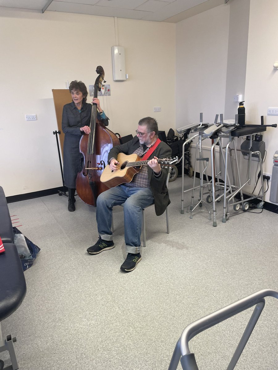 Fantastic music arranged by <a href="/HealingArts7/">HealingArts</a> today.  Appreciated by the patients and staff on Elm A at CIC.  Great for improving mood after stroke.