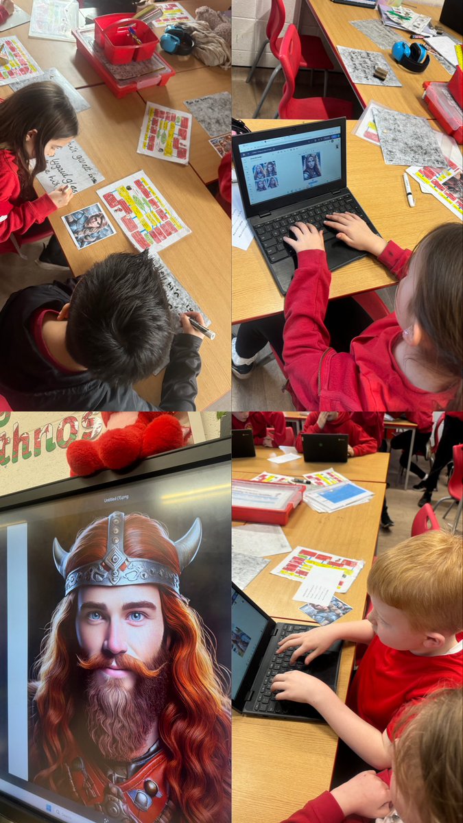 🚀 WOW WOW WOW! Today’s AI lesson was a HIT! 🔥 We explored third-person descriptions, brought our Welsh writing to life in Adobe Express, and created incredible AI Vikings 🏴󠁧󠁢󠁷󠁬󠁳󠁿⚔️🛡️—all linking to our Viking enquiry topic! 🧠💡 <a href="/PPSMrHall/">Mr Hall</a> #AI  #Vikings #WelshCurriculum