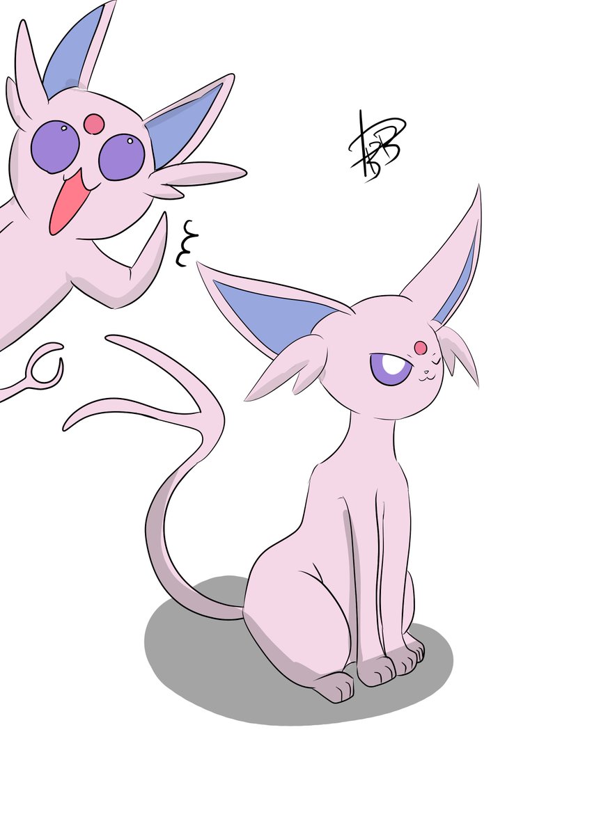ブラッキー 「#ブイズの日間に合ってないし描く暇もなかった!!再掲しとこ 」|ぽてばらぼでーのイラスト