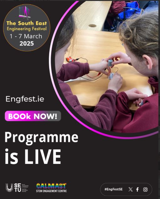 South-East Engineering Festival SETU & Calmast tweet media
