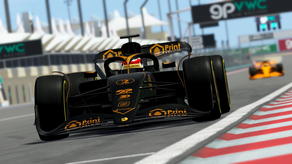 FusionRacing18's tweet photo. Day 1 of 2025 is complete, onto Baku for the 2nd pre season test https://t.co/5fQ17mxd28