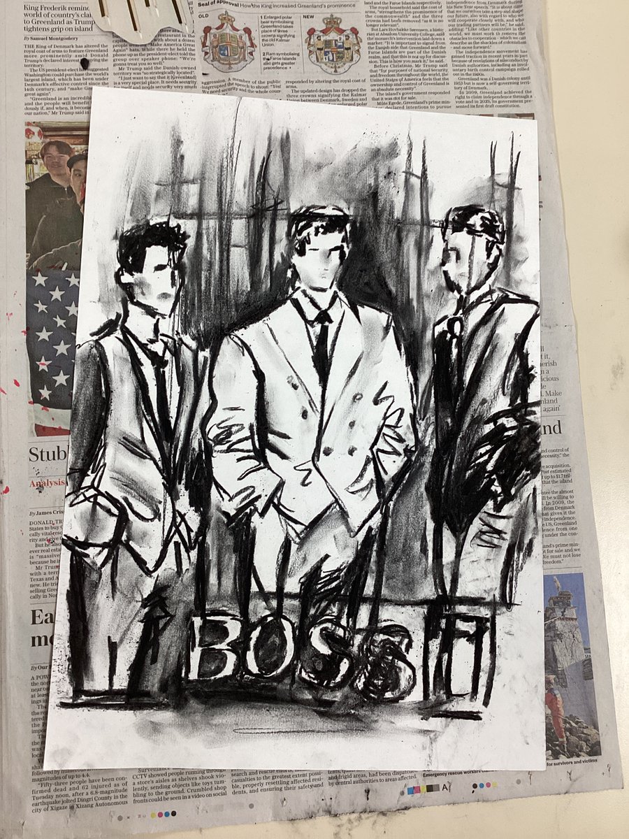 PipersSenior's tweet image. Students also developed their charcoal skills, creating a piece inspired by their chosen exam theme. #PipersTextiles #PipersYear11 #PipersInspire