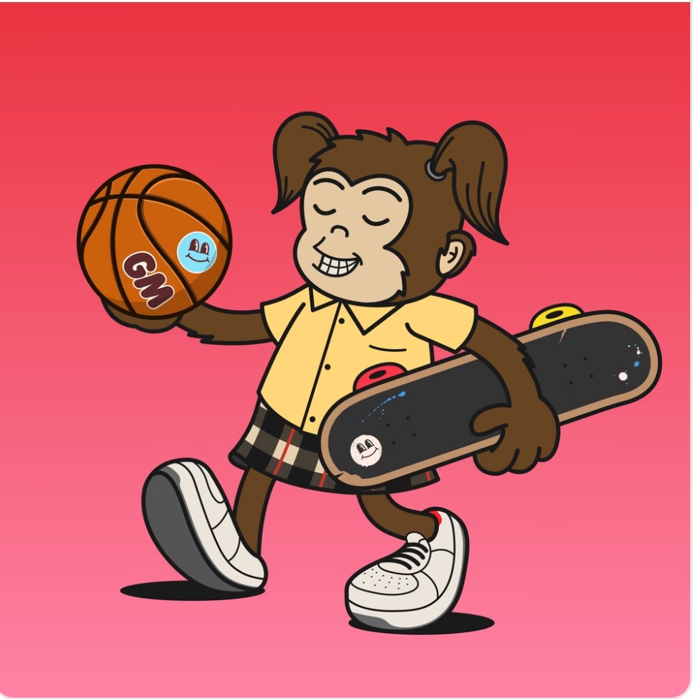 I got this amazing Tooner from  <a href="/TooniverseClub/">Tooniverse Club ☻</a> 💖💖

It catches my optimist and defiant  morning spirit 😎

opensea.io/assets/ethereu…