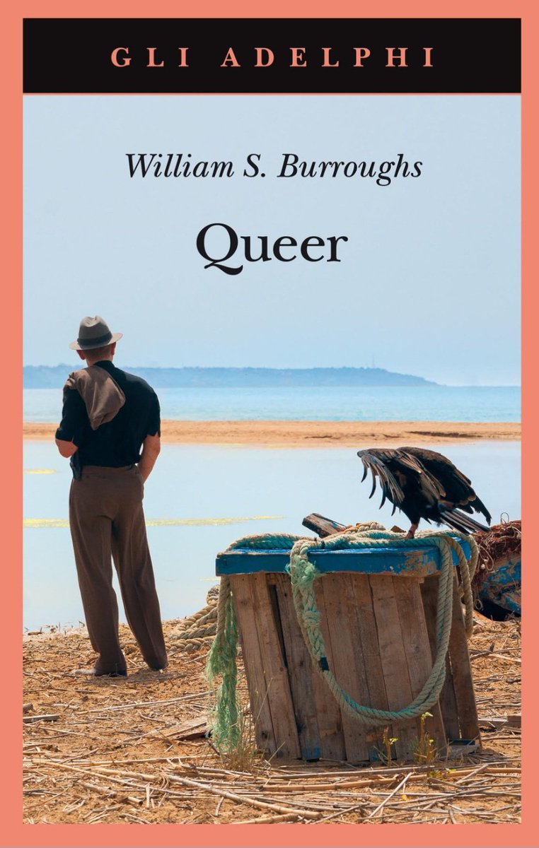 lepaginechiare (@cscaduto) on Twitter photo Esce domani, in tutte le sale, #Queer, l'adattamento di Luca Guadagnino del romanzo di Willian S.Burroughs, legato indissolubilmente all'episodio più tragico della vita dello scrittore americano. In libreria #Queer è con <a href="/adelphiedizioni/">Adelphi Edizioni</a> Esce domani, in tutte le sale, #Queer, l'adattamento di Luca Guadagnino del romanzo di Willian S.Burroughs, legato indissolubilmente all'episodio più tragico della vita dello scrittore americano. In libreria #Queer è con <a href="/adelphiedizioni/">Adelphi Edizioni</a>