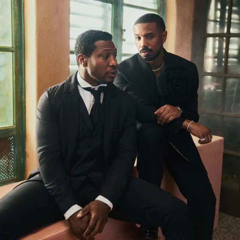 FilmUpdates's tweet image. Michael B. Jordan says he would work with Jonathan Majors again.

“I’m proud of his resilience and his strength through it all, and [his] handling [of] it. I’m glad he’s good. That’s my boy.”

(gq.com/story/michael-…)