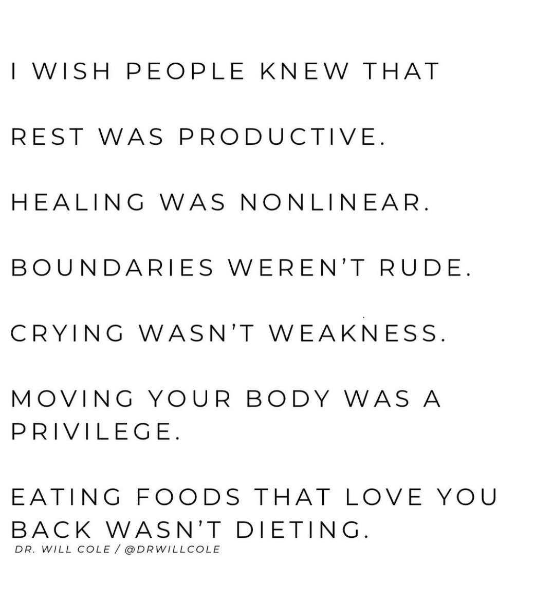 What do YOU wish people knew?