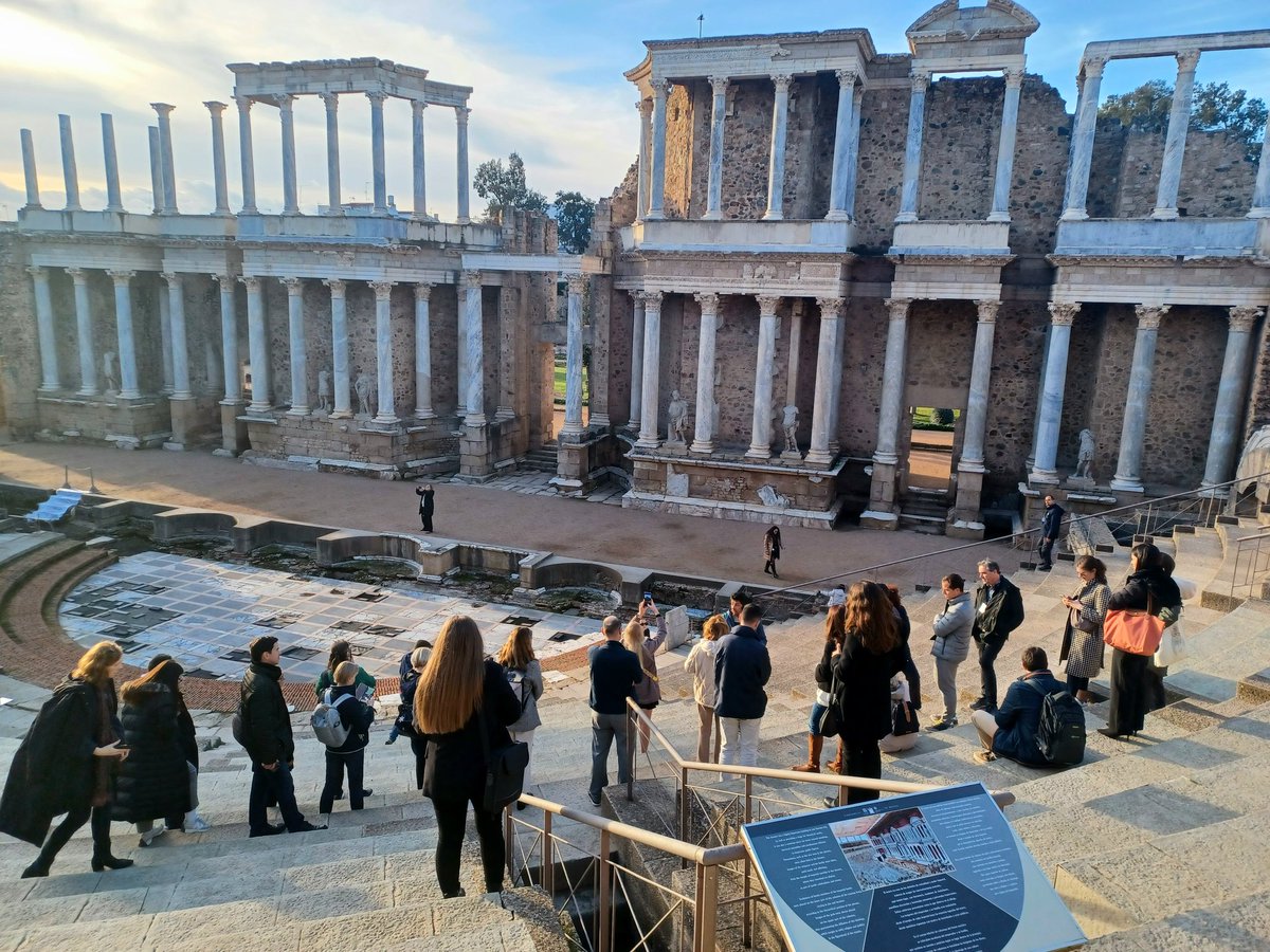 The <a href="/jadementia/">jadementia</a> consortium visiting #Mérida <a href="/ayto_merida/">Ayuntamiento de Mérida</a> 😍 #Extremadura 💚🤍🖤