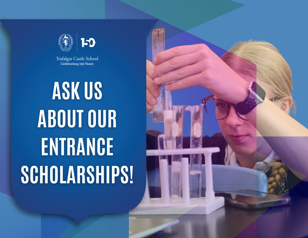 Trafalgar Castle School (@trafalgarcastle) on Twitter photo Did you know <a href="/trafalgarcastle/">Trafalgar Castle School</a> offers Entrance Scholarships?
Open to new Day & Boarding students enrolling this September, these awards are offered based on criteria incl. academics, extra-curriculars, leadership & more! Contact us to learn more: trafalgarcastleca/admissions Did you know <a href="/trafalgarcastle/">Trafalgar Castle School</a> offers Entrance Scholarships?
Open to new Day & Boarding students enrolling this September, these awards are offered based on criteria incl. academics, extra-curriculars, leadership & more! Contact us to learn more: trafalgarcastleca/admissions