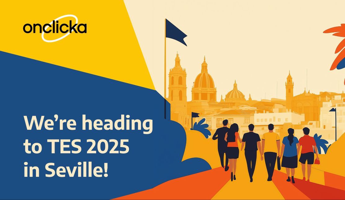 Seville’s stunning, but wait till you see our booth at TES.

📆  From March 9-12, we’ll be in the heart of the action—networking, sharing insights, and bringing our A-game. See you at TES 2025!

Book a meeting: calendly.com/onclicka_adnet…