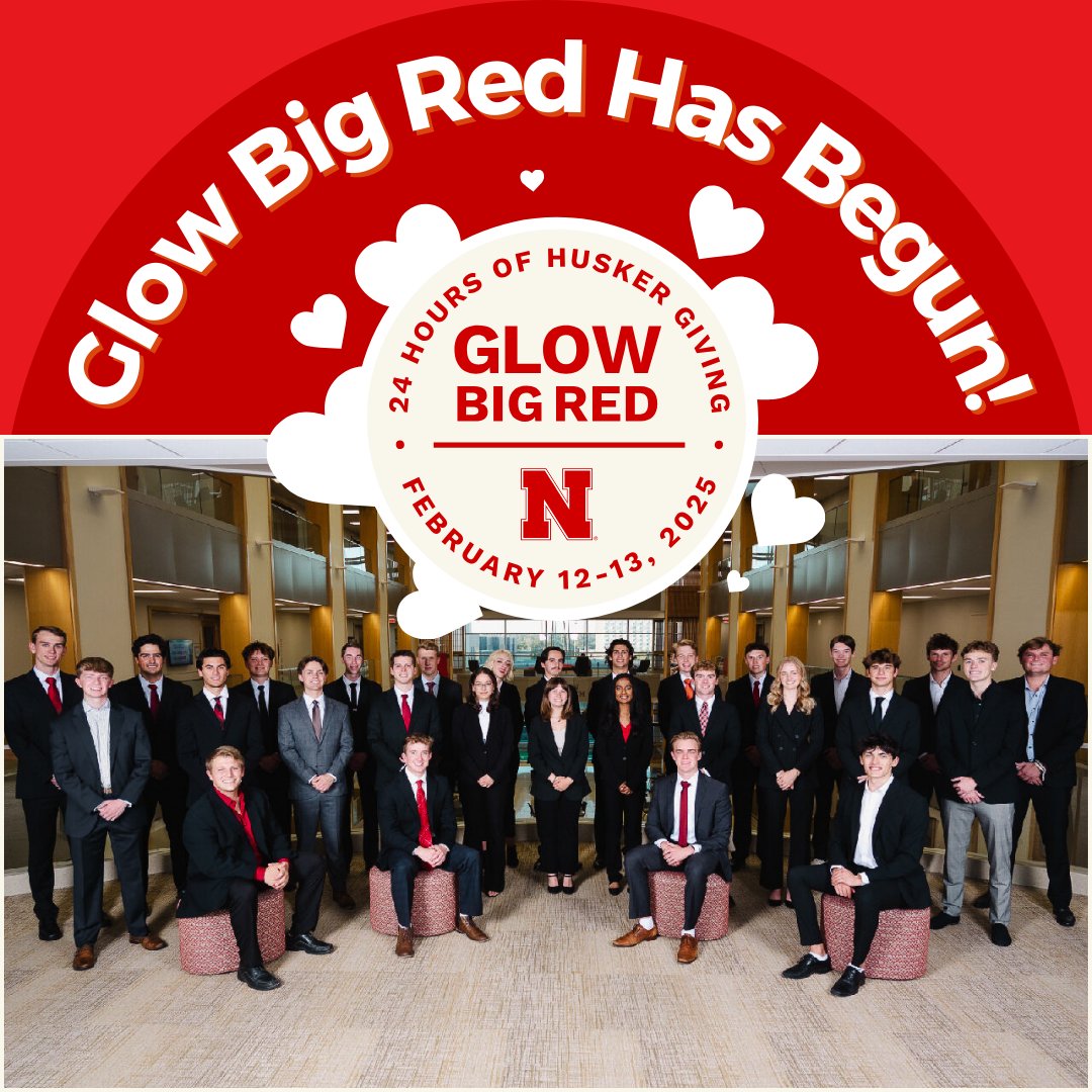 With Valentines Day just around the corner don't let the Nebraskan cold freeze your heart. 

Share some love with HVF during the UNL Glow Big Red event and help support the future of VC and Entrepreneurship in Nebraska!❤️

linktr.ee/huskervf