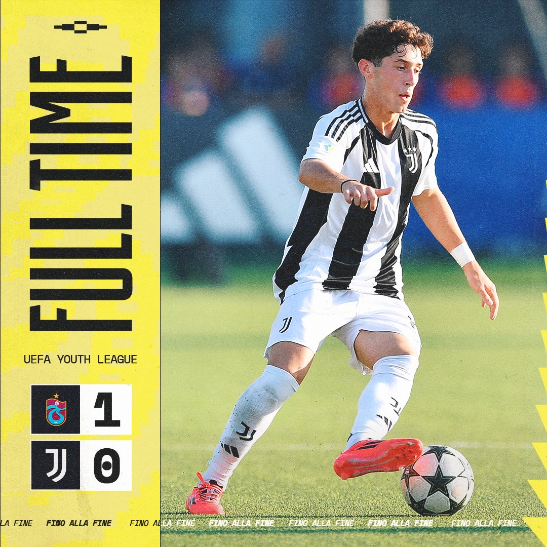 juventusfc's tweet photo. UEFA Youth League | Under 20 fuori ai sedicesimi di finale dopo il ko in trasferta contro il Trabzonspor

Il racconto del match ✍🏻⤵️