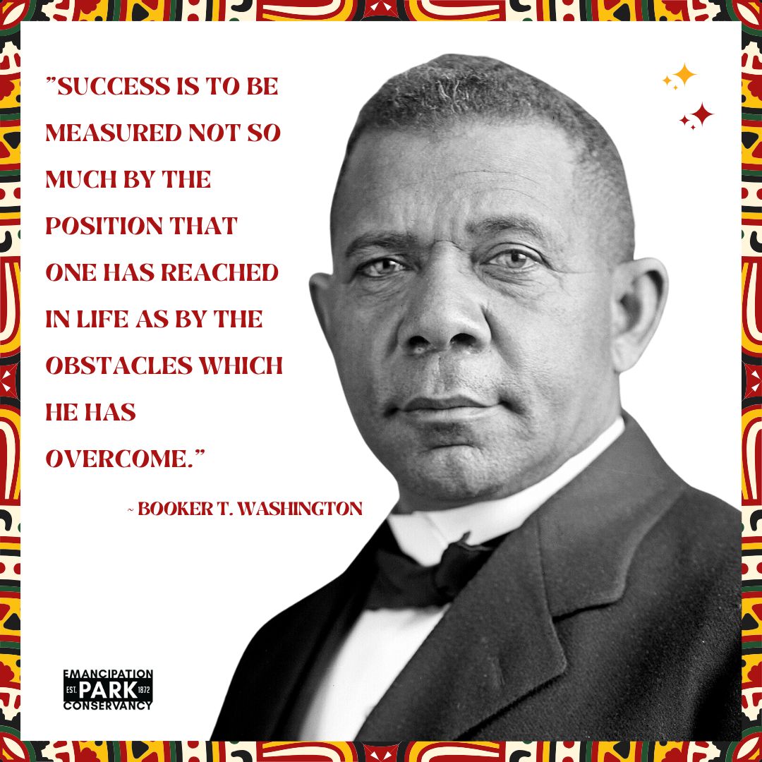 CELEBRATING &amp; REMEMBERING BLACK HISTORY - QUOTE OF THE DAY -  "Success is to be measured not so much by the position that one has reached in life as by the obstacles which he has overcome."
 ~ Booker T. Washington

Keep overcoming.

#CelebrateBlackHistory
#WeAreBlackHistory