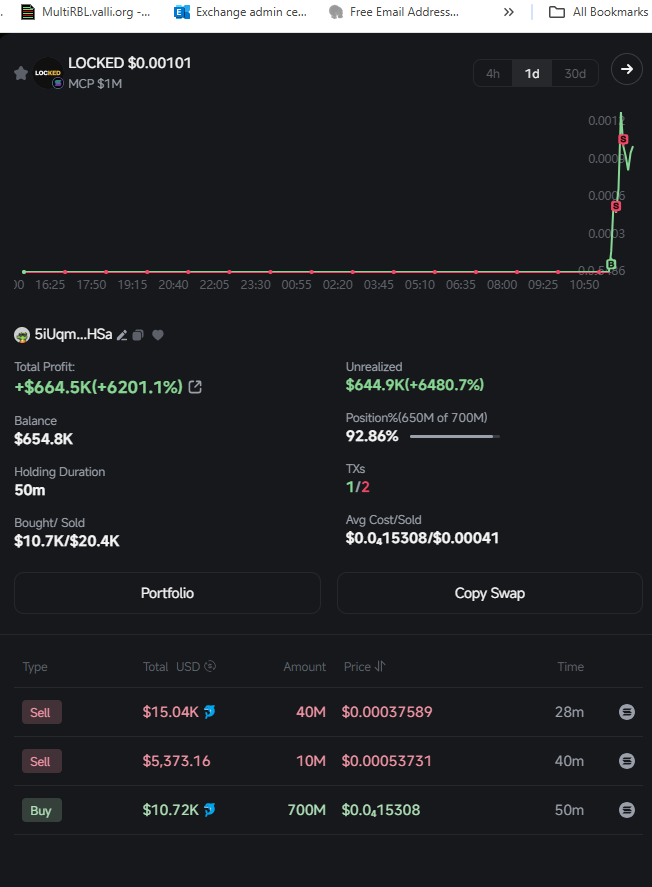 Giant_Douche_'s tweet photo. @CFlorm93034 @Decu0x C'mon bro. He's already promised that he's going to burn those 700,000 coins currently worth $700k. Oh wait, no you're right, he's dumping them like crazy. Nevermind. https://t.co/ddFGDMKanI