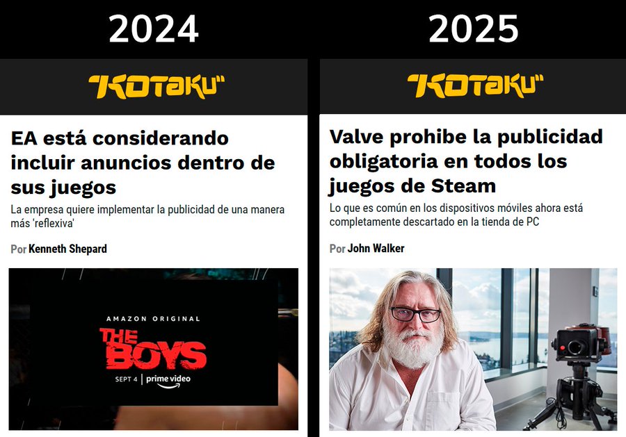 La diferencia de EA vs VALVE ..