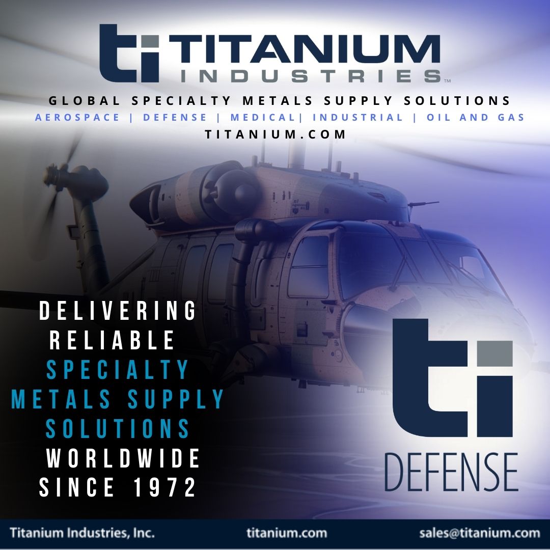 TI_Industries's tweet image. Titanium Industries provides high performance #specialtymetals for critical applications in the #defensemarket including #airframes, #engines, internal and external systems, #rotarywings, #landvehicles, and many other applications. 

Learn more: titanium.com/markets/defense